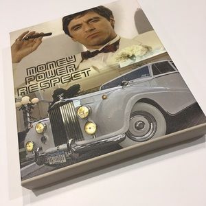 COPY - Money, Power, respect canvas wall art